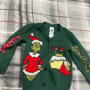 Dr. Seuss Green Grinch Holiday Sweater